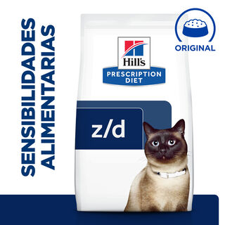 Hill's Prescription Diet z/d Food Sensitive ração para gatos
